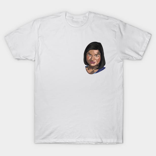 Kelly Kapoor - Mindy Kaling (The Office US) T-Shirt by meganyiu